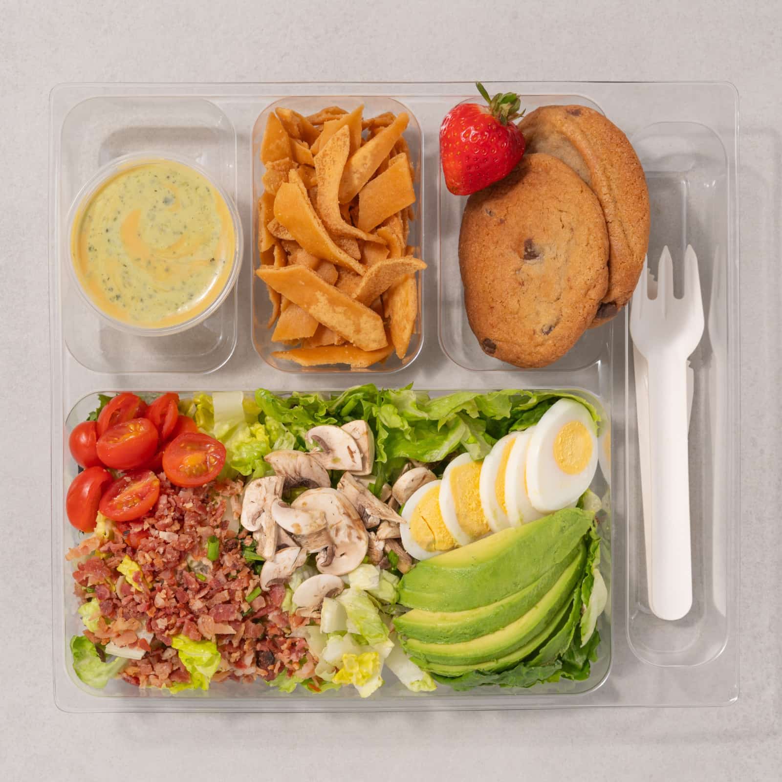 Coffret salade-repas Cobb-AvecPlaisirs Chefs Traiteurs