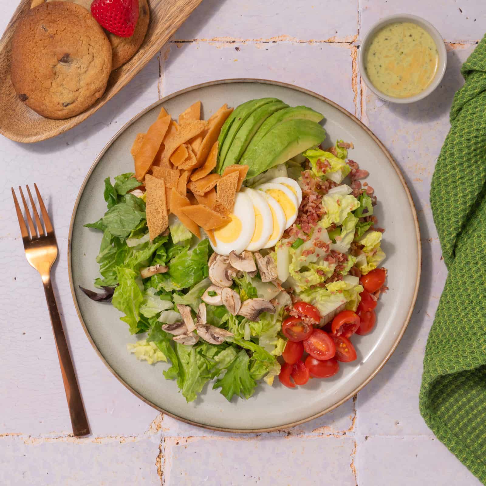 Coffret salade-repas Cobb-AvecPlaisirs Chefs Traiteurs