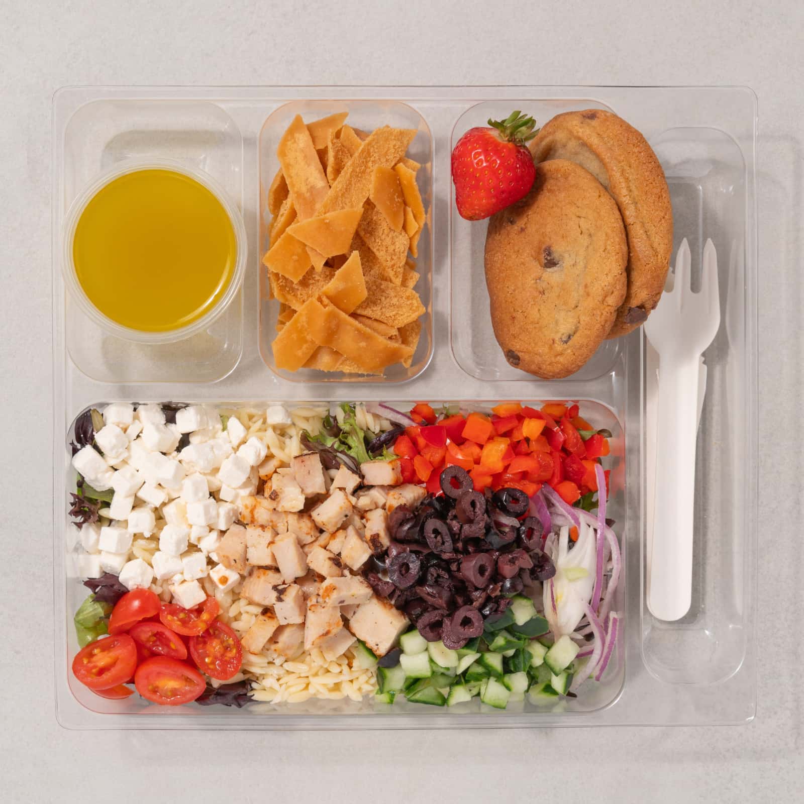 Coffret salade-repas OPA au poulet-AvecPlaisirs Chefs Traiteurs