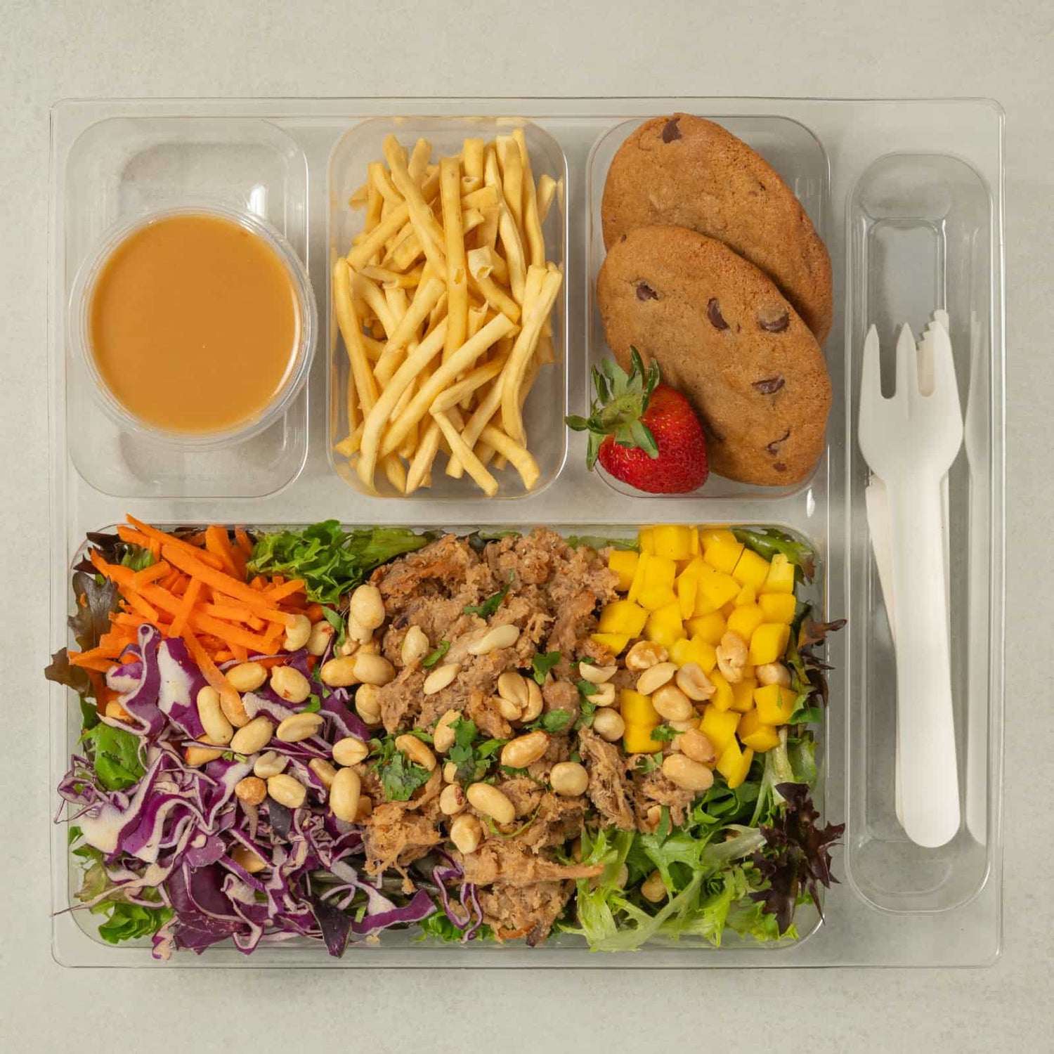 Coffret salade-repas Satay aux arachides-AvecPlaisirs Chefs Traiteurs