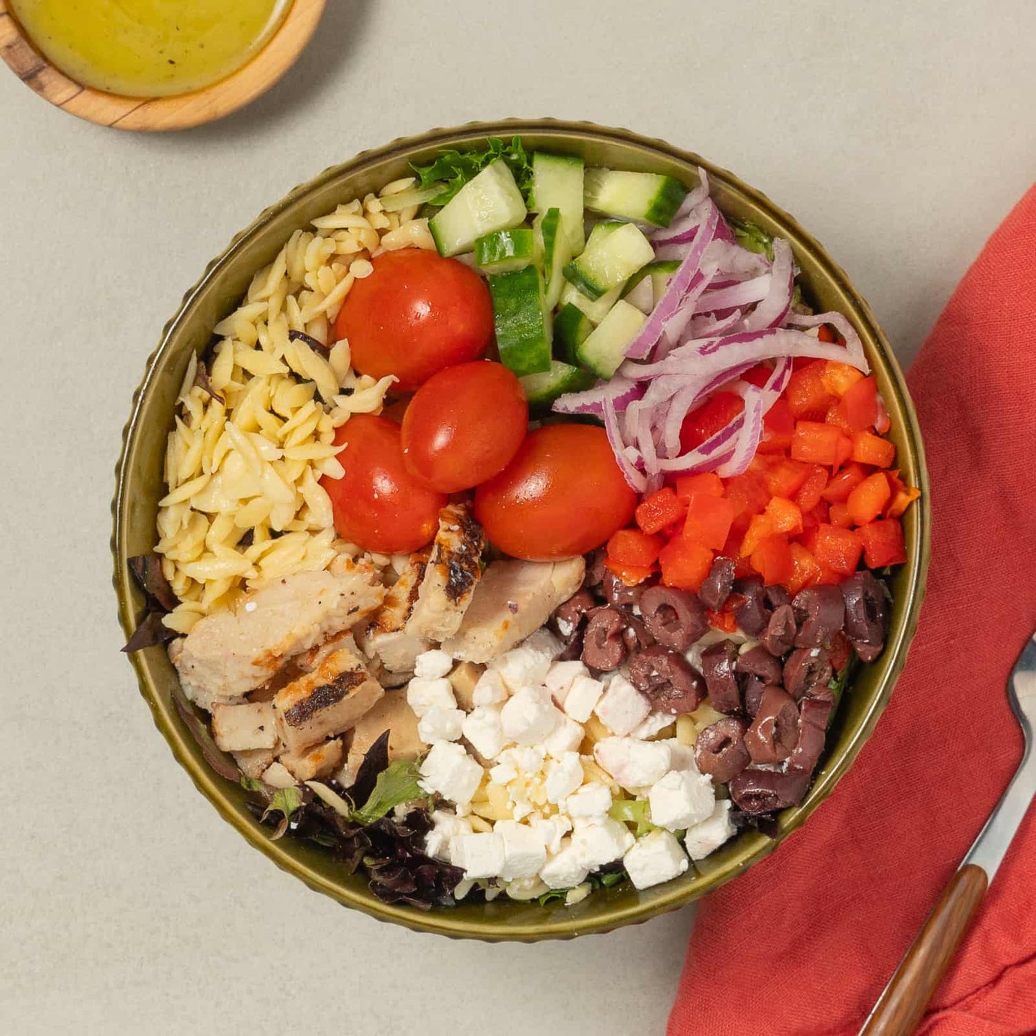 Salade OPA au poulet-AvecPlaisirs Chefs Traiteurs