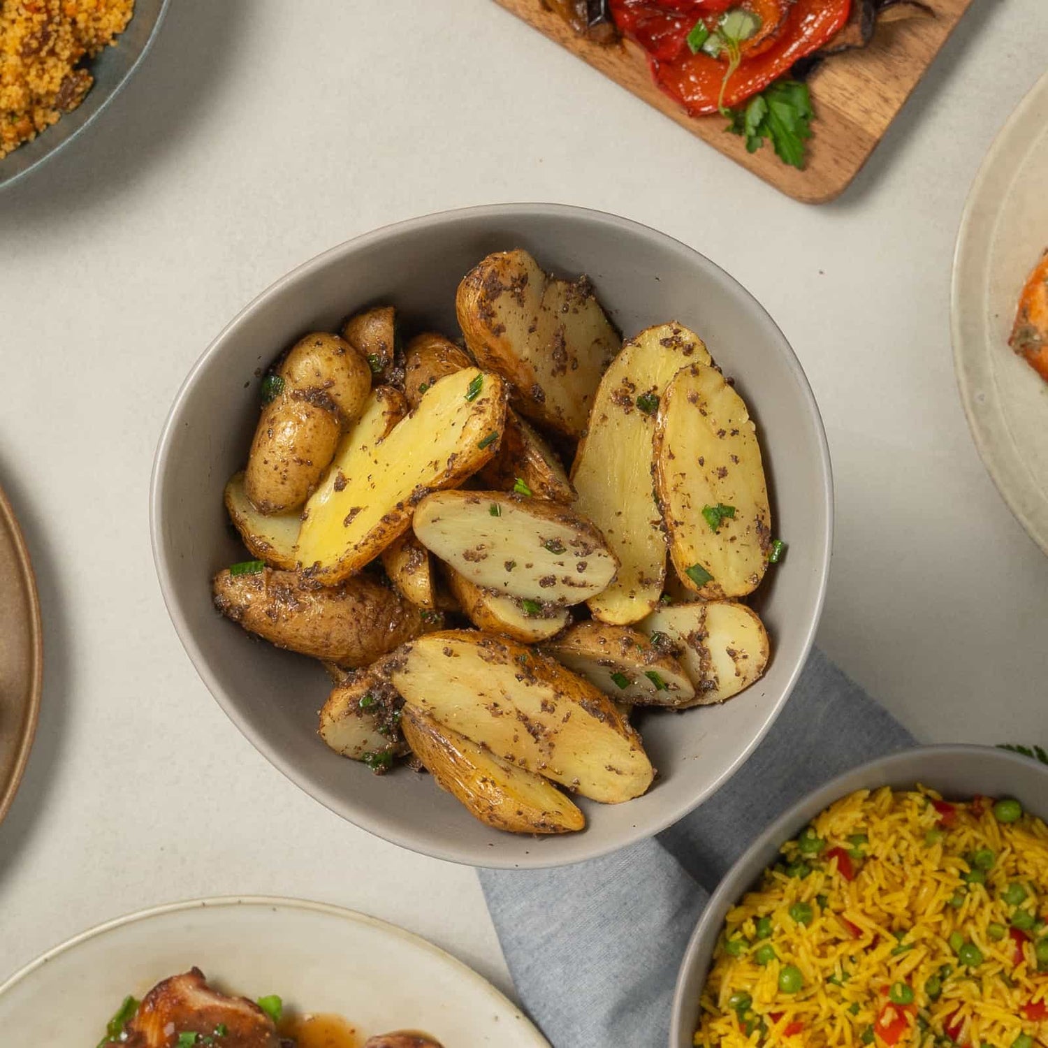 Pommes de terre au sel de truffe à réchauffer-Traiteur Avec Plaisirs