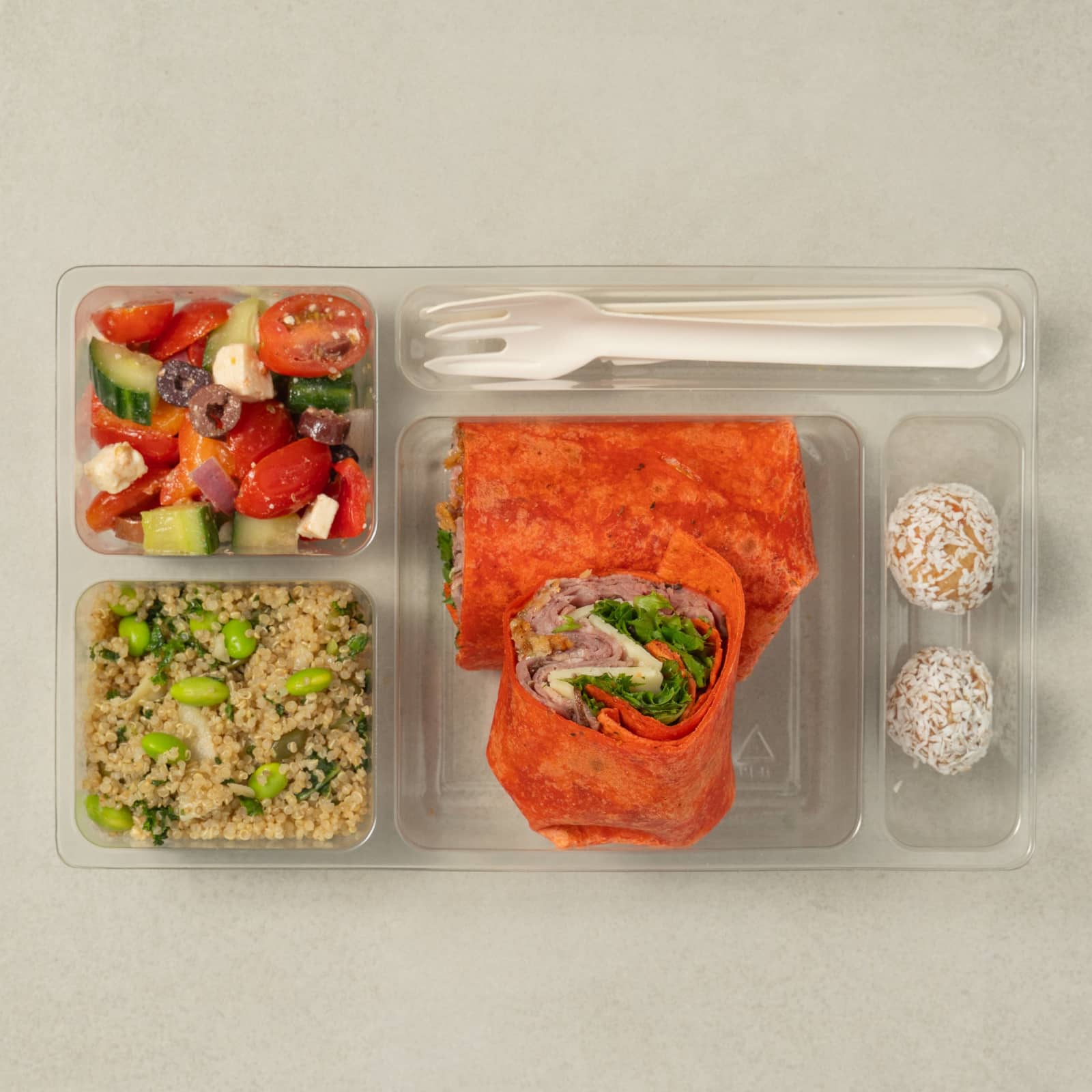 Pratico Wrap bœuf rôti-AvecPlaisirs Chefs Traiteurs