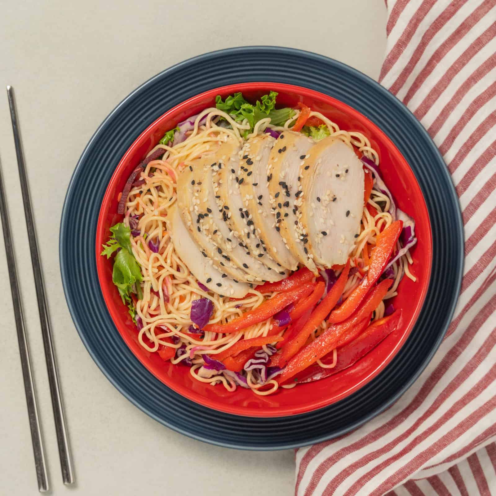 Bol-repas de Poulet laqué-AvecPlaisirs Chefs Traiteurs