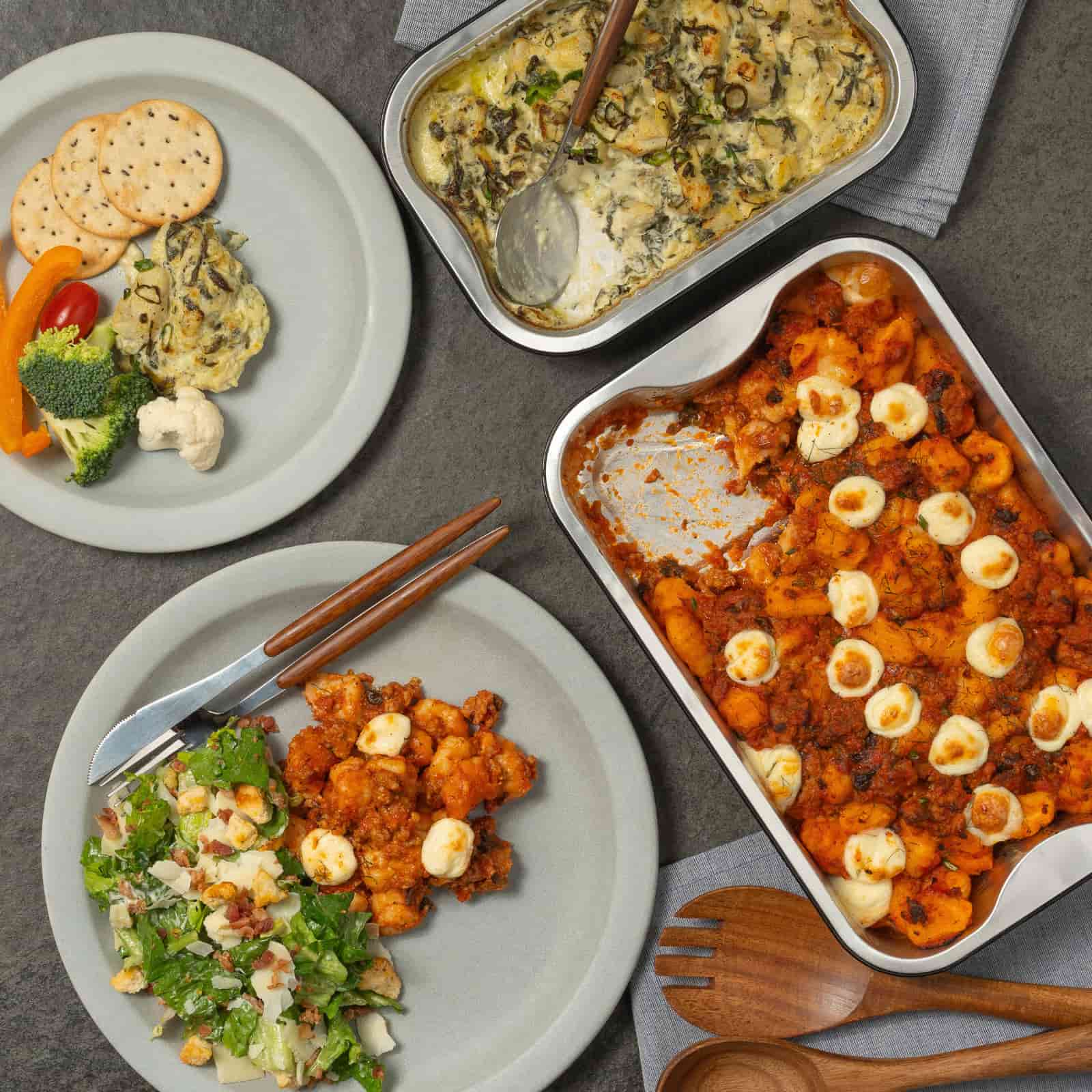 Buffet Calamarata aux saucisses italiennes-Traiteur Avec Plaisirs