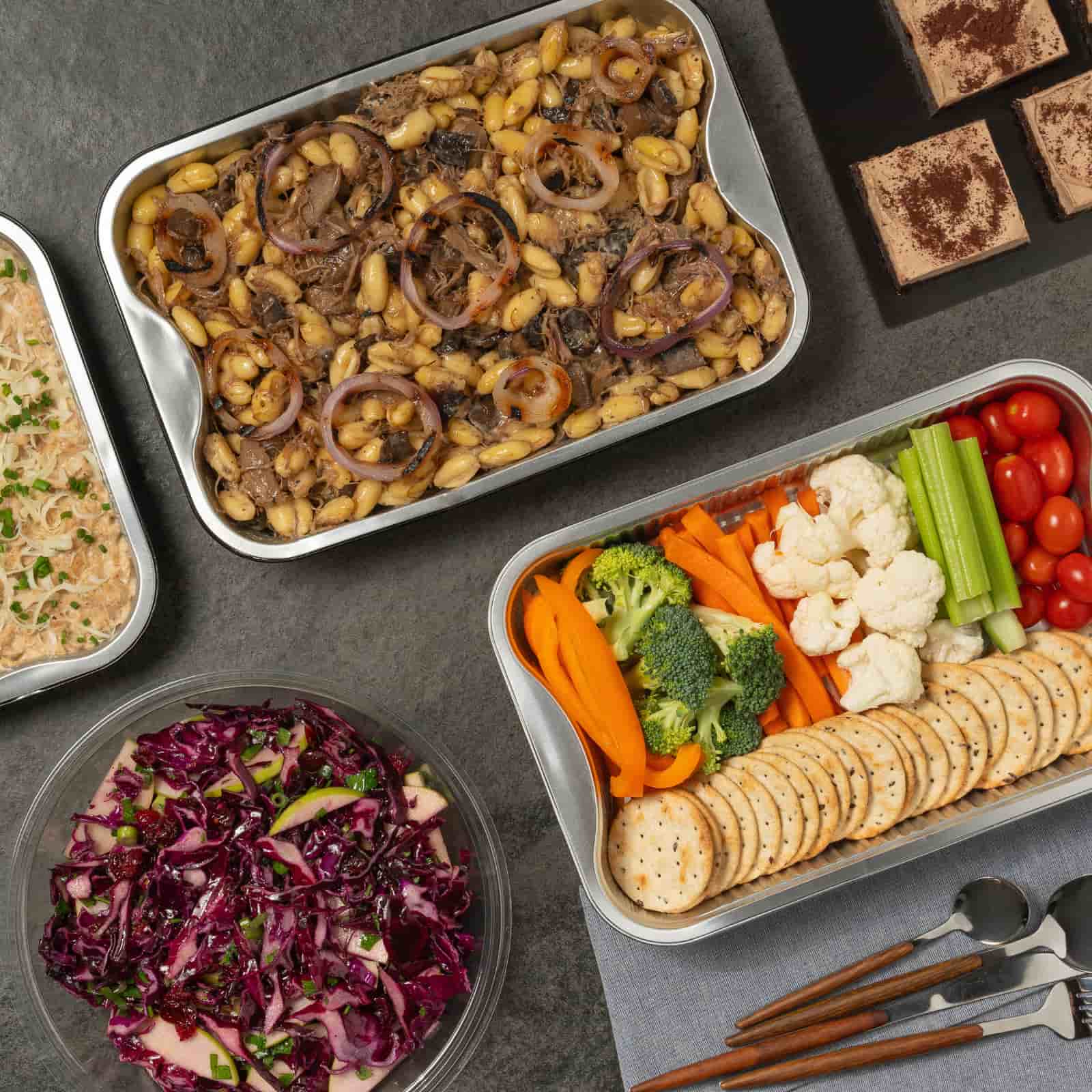 Buffet Cavatelli au canard confit-Traiteur Avec Plaisirs