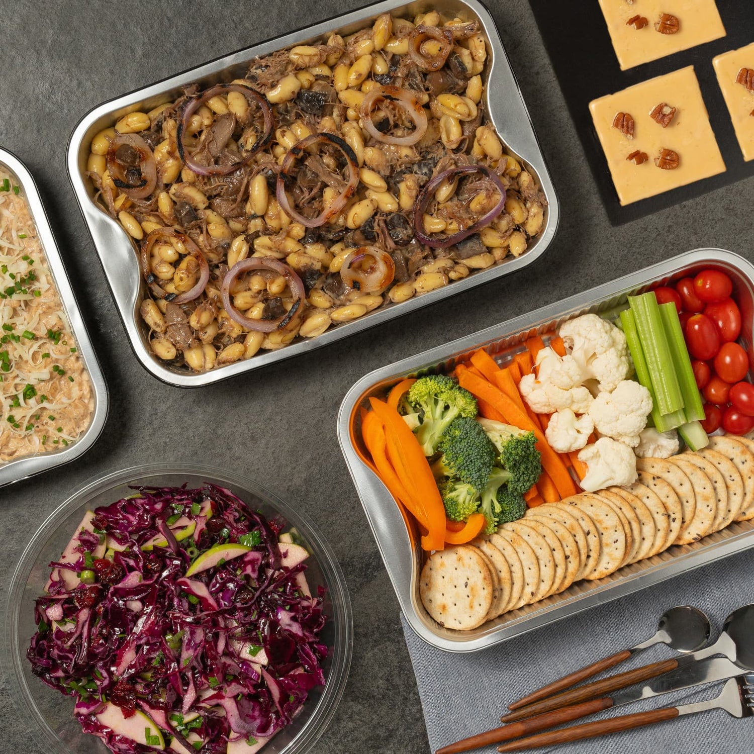 Buffet Cavatelli au canard confit