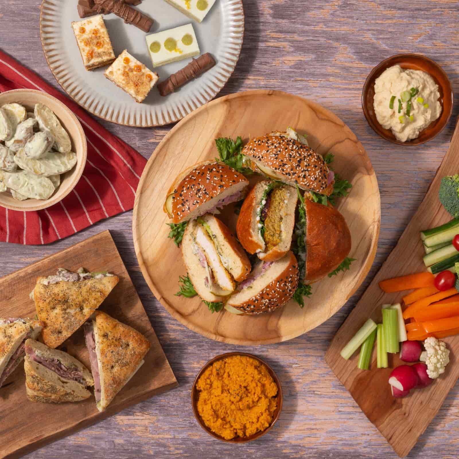 Buffet Sandwichs de RICARDO-AvecPlaisirs Chefs Traiteurs