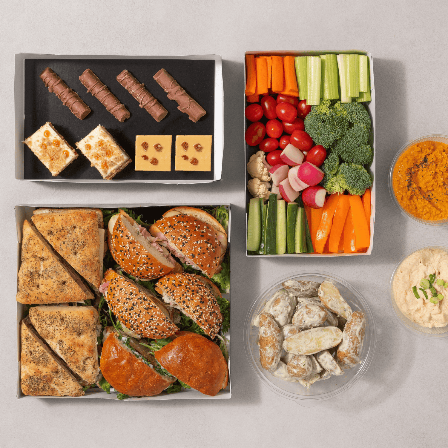 Buffet Sandwichs de RICARDO-AvecPlaisirs Chefs Traiteurs