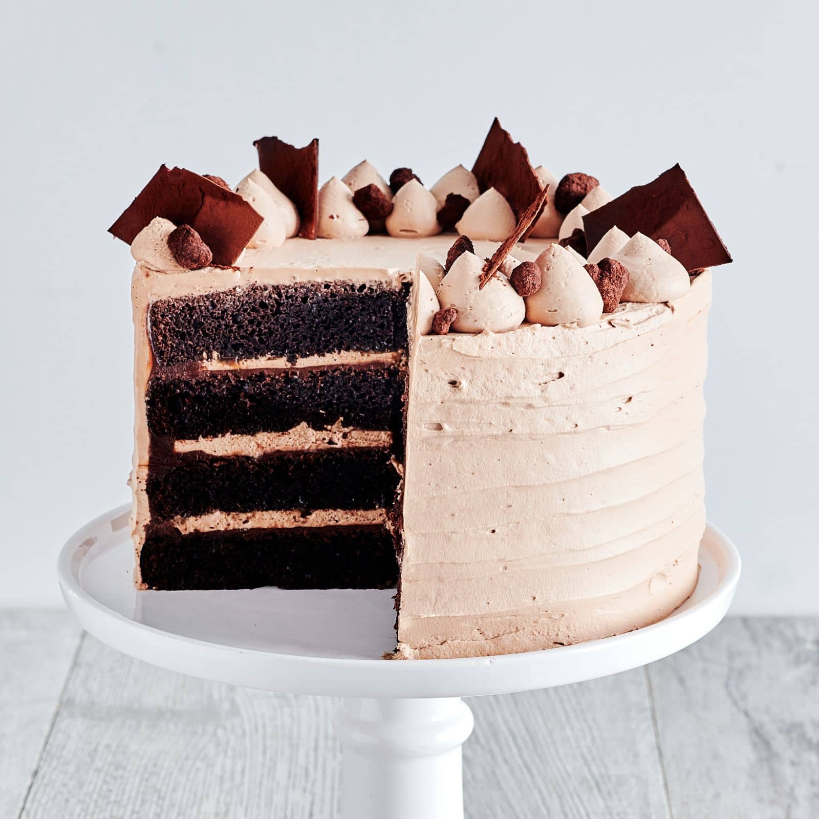 Gâteau chocolat, tonka et caramel - 8-10 portions-AvecPlaisirs Chefs Traiteurs