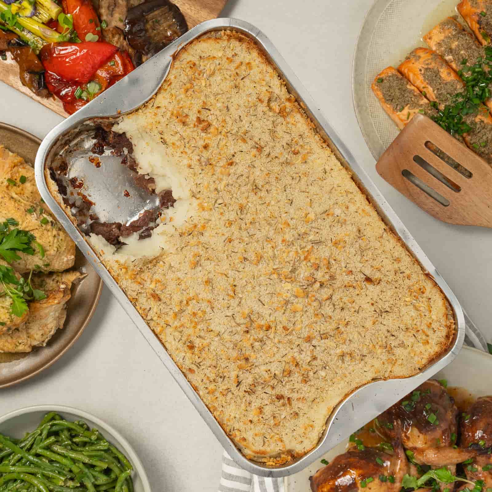 Parmentier de bœuf à réchauffer-Traiteur Avec Plaisirs