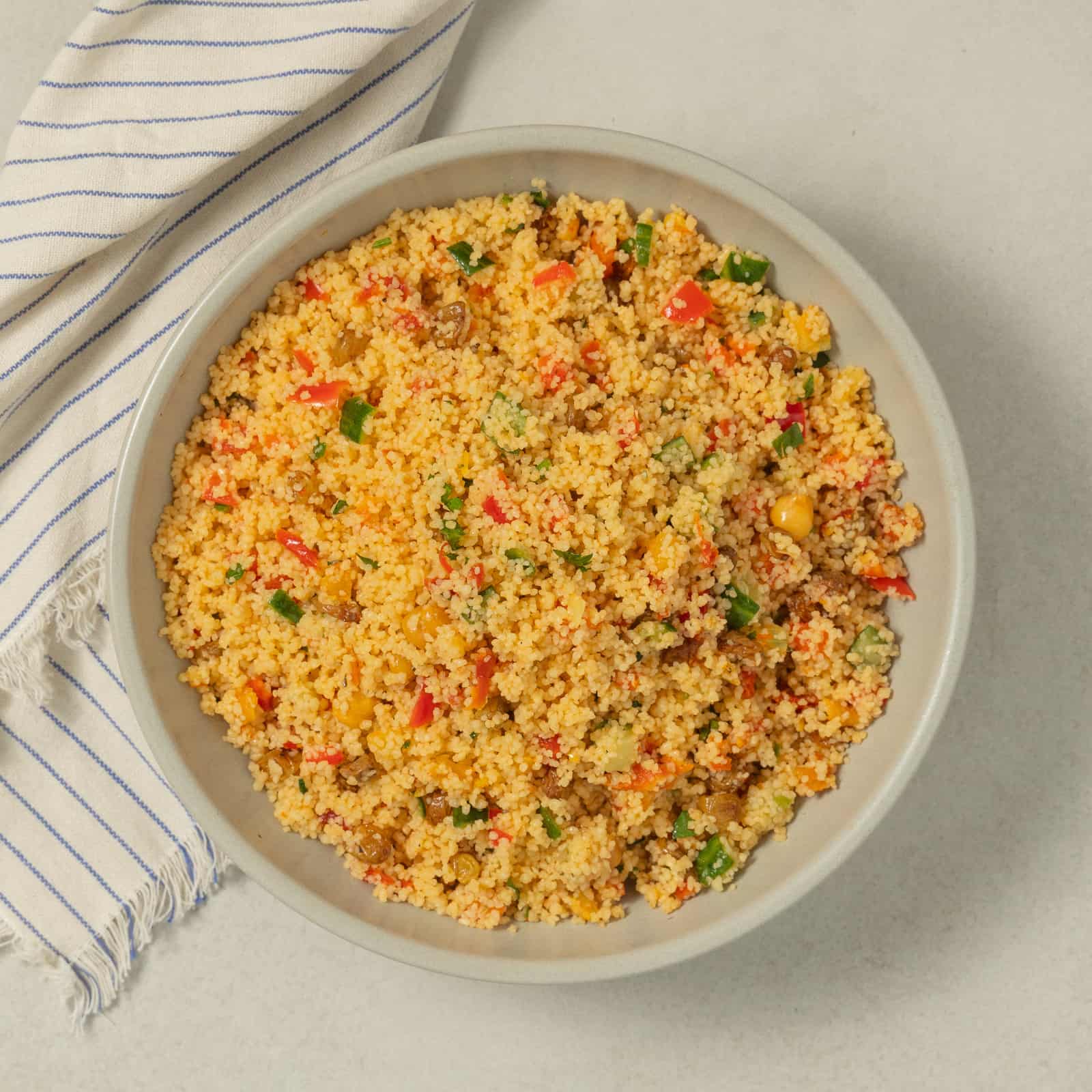 Salade Couscous méditerranéen-AvecPlaisirs Chefs Traiteurs