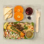 Coffret salade-repas Saumon à la citronnelle-Traiteur Avec Plaisirs