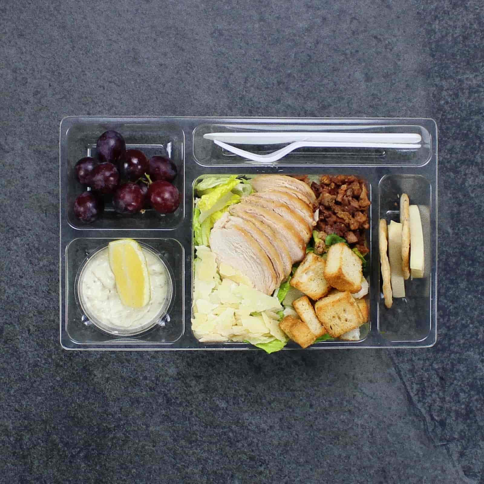 Practical Caesar Salad Box