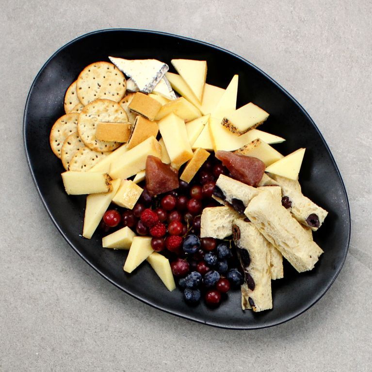 Small Platter of Fine Cheeses