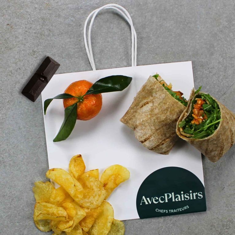 Vegetable Chicken Lunch Bag