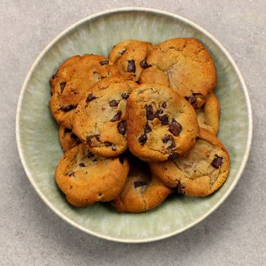 Platter of Gourmet Chocolate Homemade Cookies