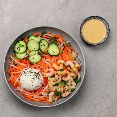 Isabelle's Asian Shrimp Bowl