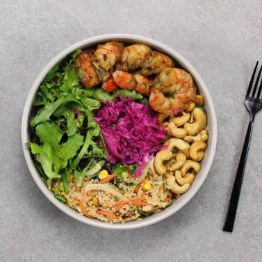 Wild Shrimp Jerk style Bowl 