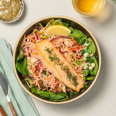 Lemongrass Salmon Bowl 