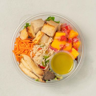 Maple and Soja marinated Tofu Bowl