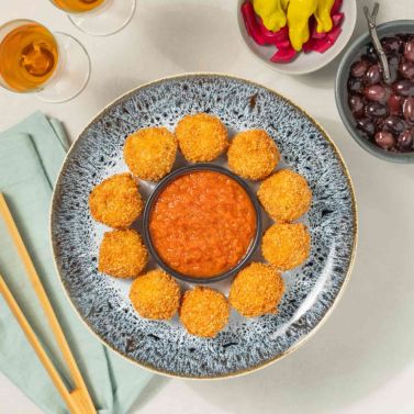 Canapé box - Arancini with zucchini and lemon