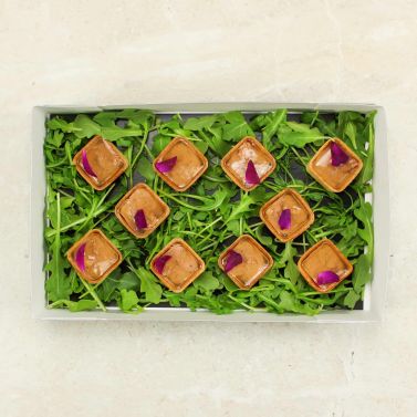 Canapé box - Poultry liver mousse tartlet
