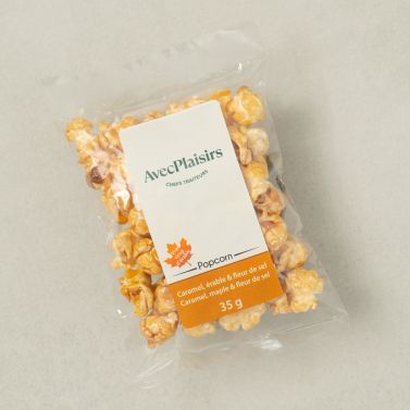 Petit pop corn érable et fleur de sel