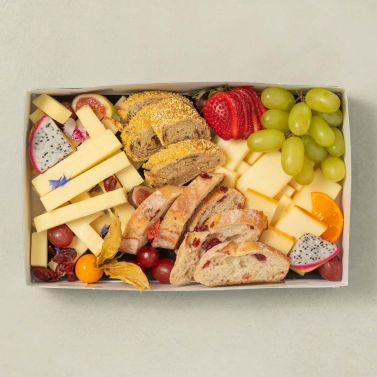 Grand plateau de Fromages cheddar et gouda