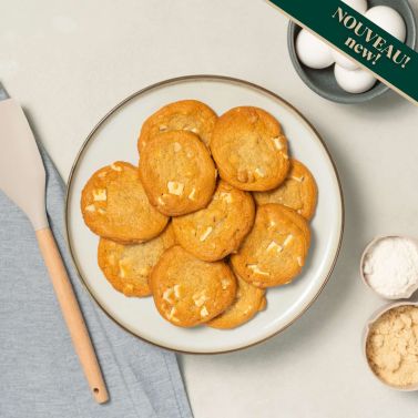 Platter of Gourmet Macademia Homemade Cookies