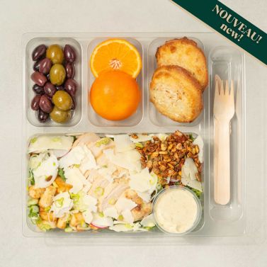 Coffret salade-repas deluxe au Poulet