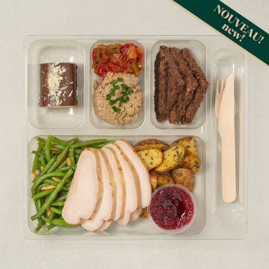 Coffret salade-repas Dinde des Fêtes