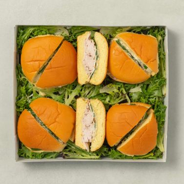 Smoked Turkey Gourmet sandwich platter 