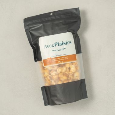 Grand pop corn érable et fleur de sel