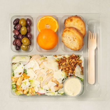 Coffret salade-repas deluxe au Poulet