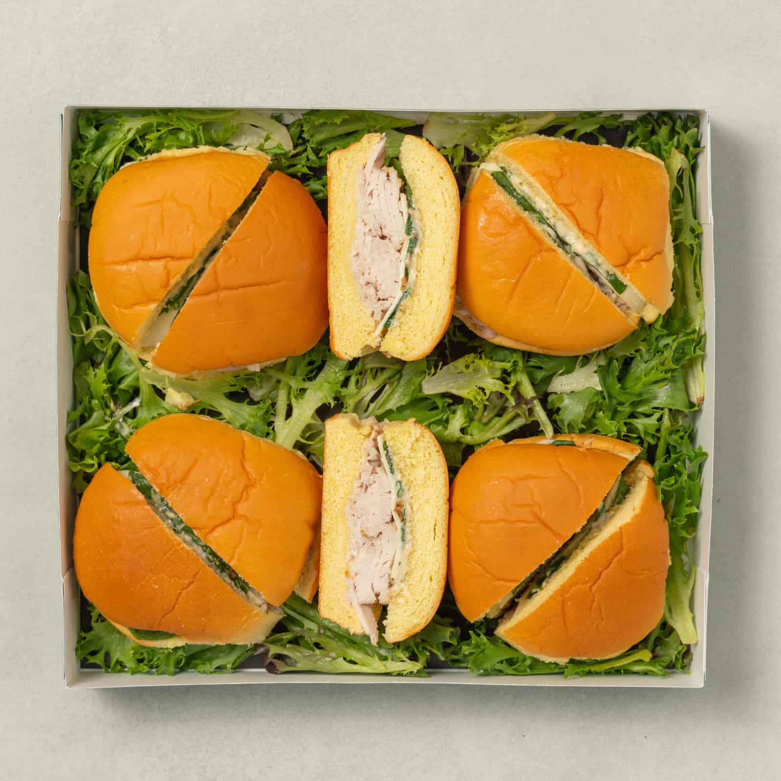 Smoked Turkey Gourmet sandwich platter AvecPlaisirs