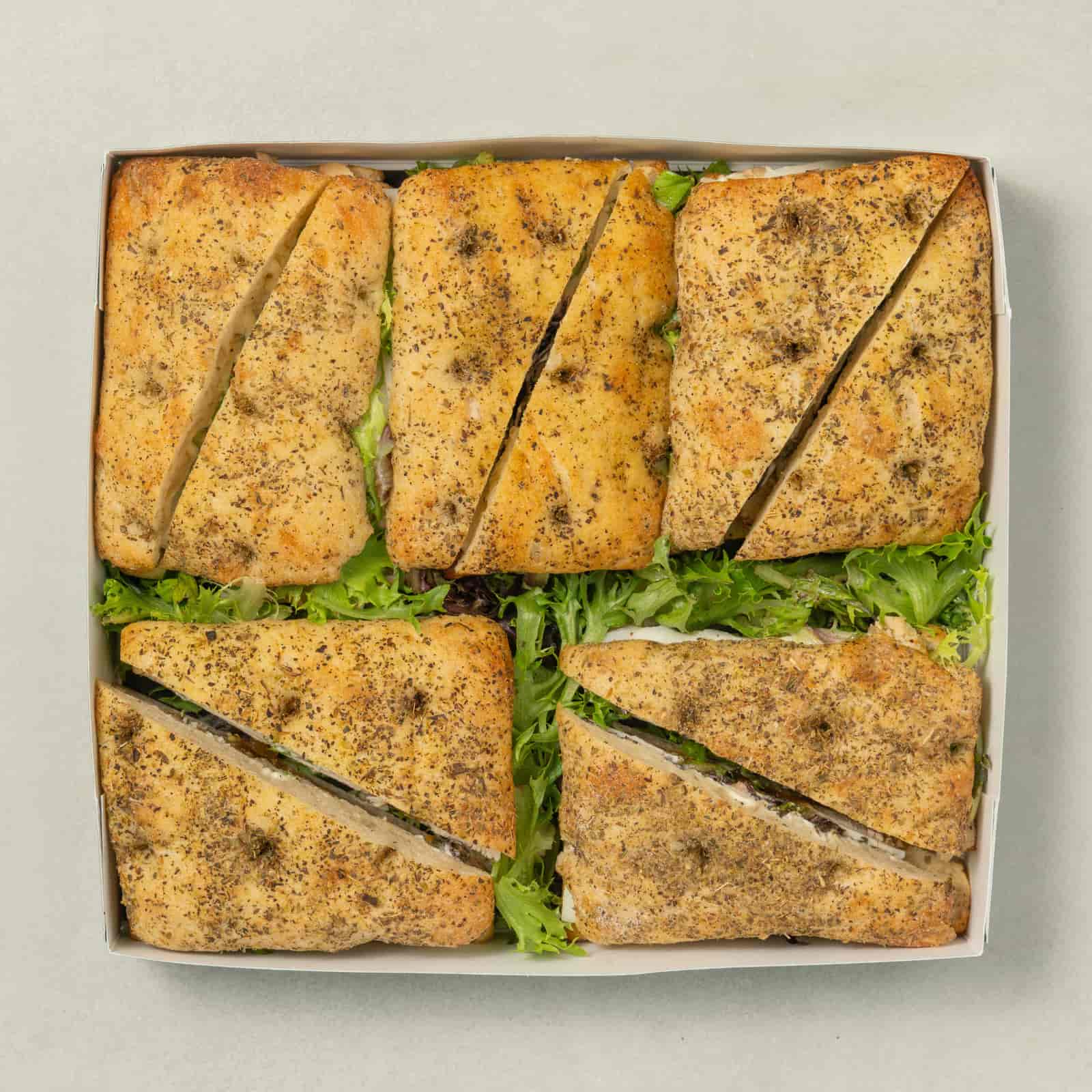 Roasted chicken sandwich platter AvecPlaisirs