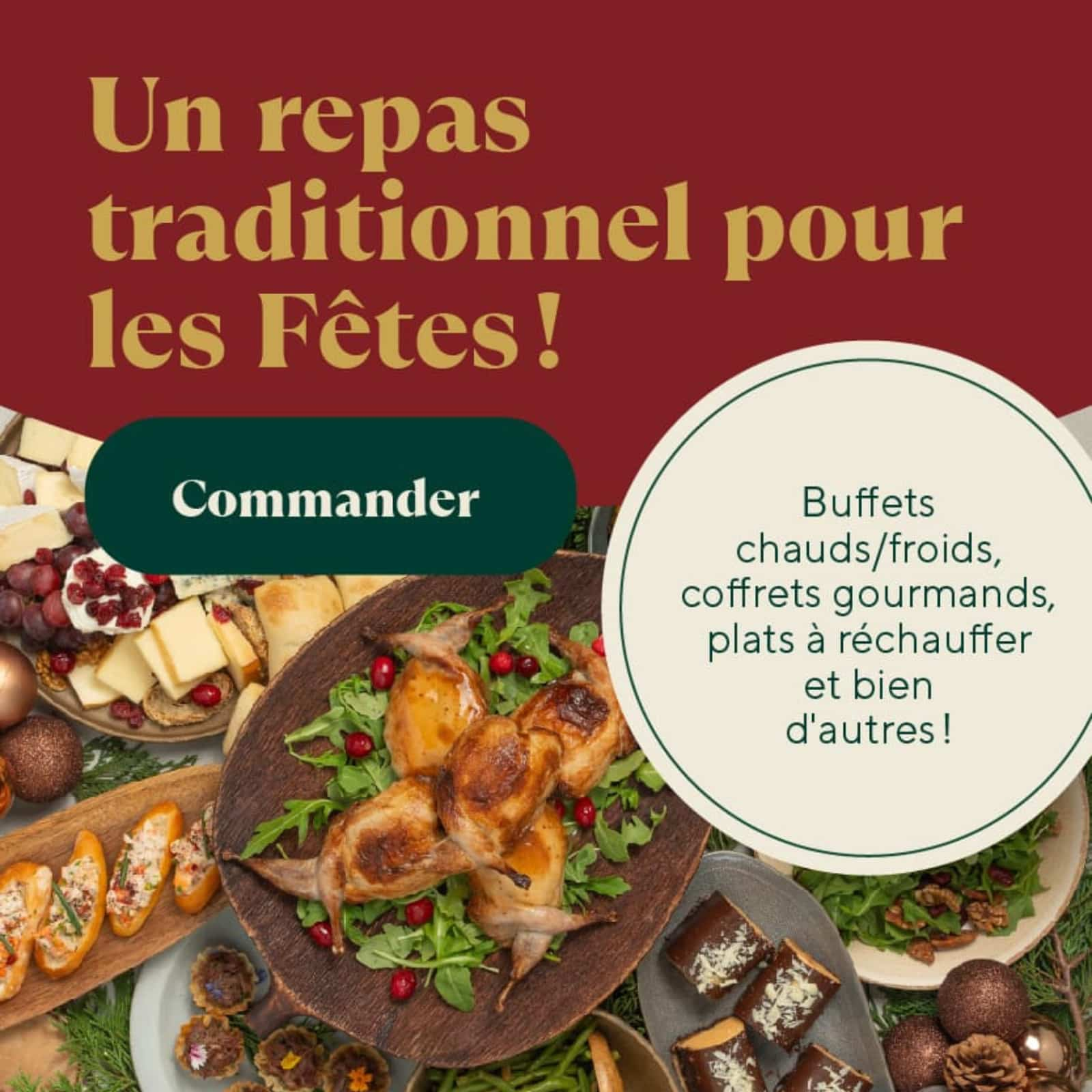 Menu des Fêtes AvecPlaisirs