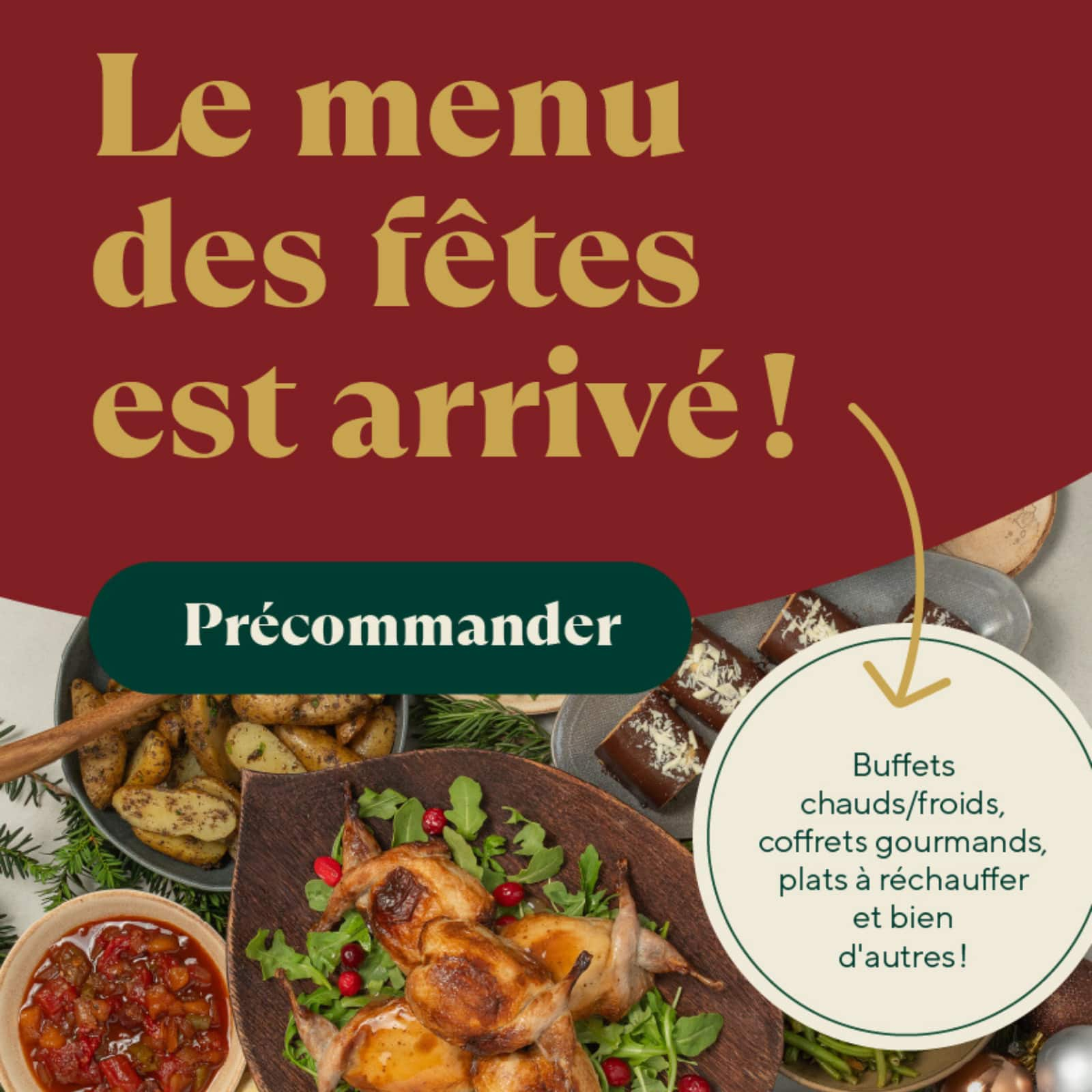 Menu des Fêtes AvecPlaisirs