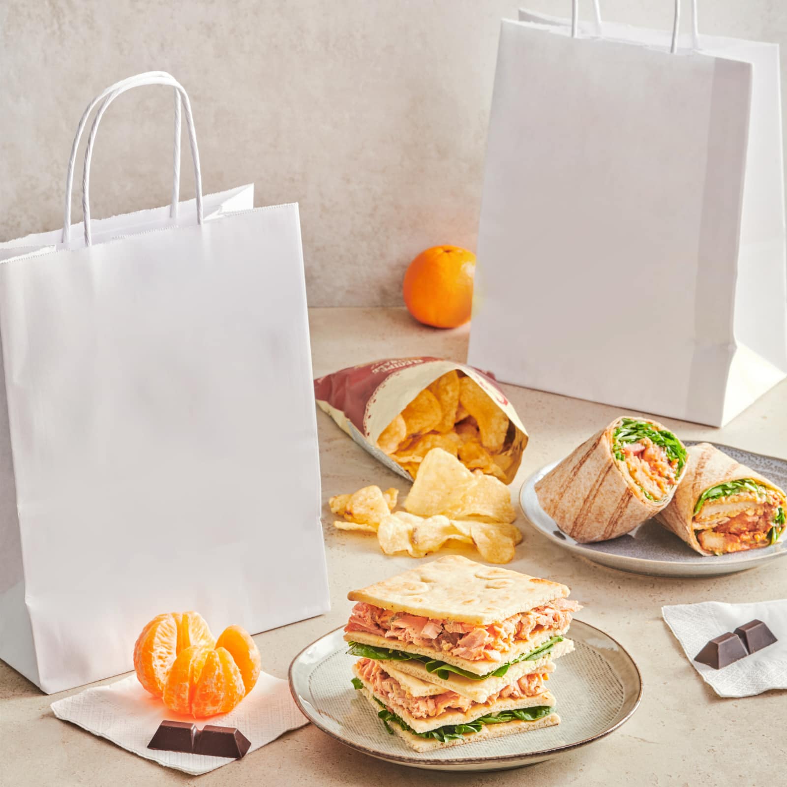 Gourmet lunch bags